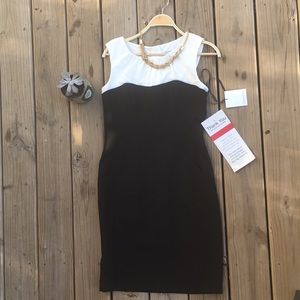 🔲Black & White Calvin Klein Dress🔲